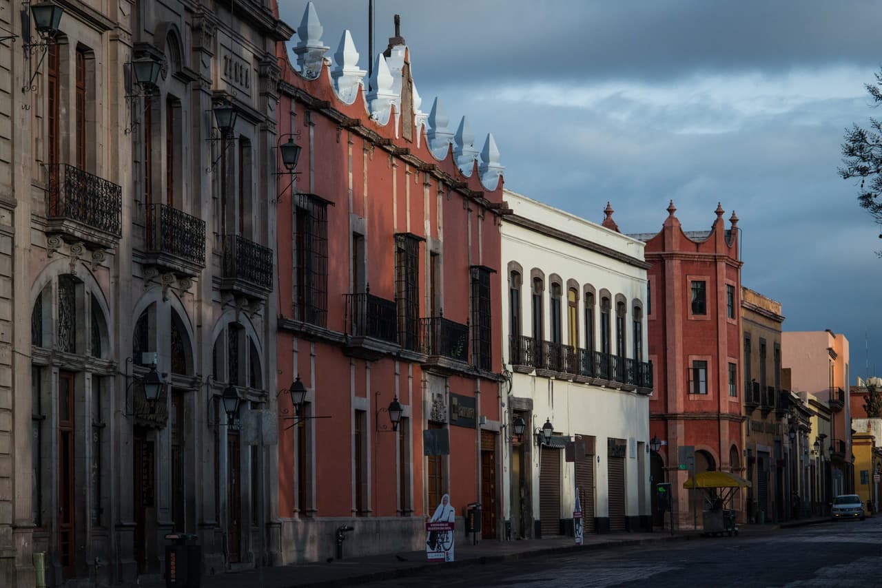 Fachadas del Centro Histórico queretano Fachadas del Centro Histórico queretano