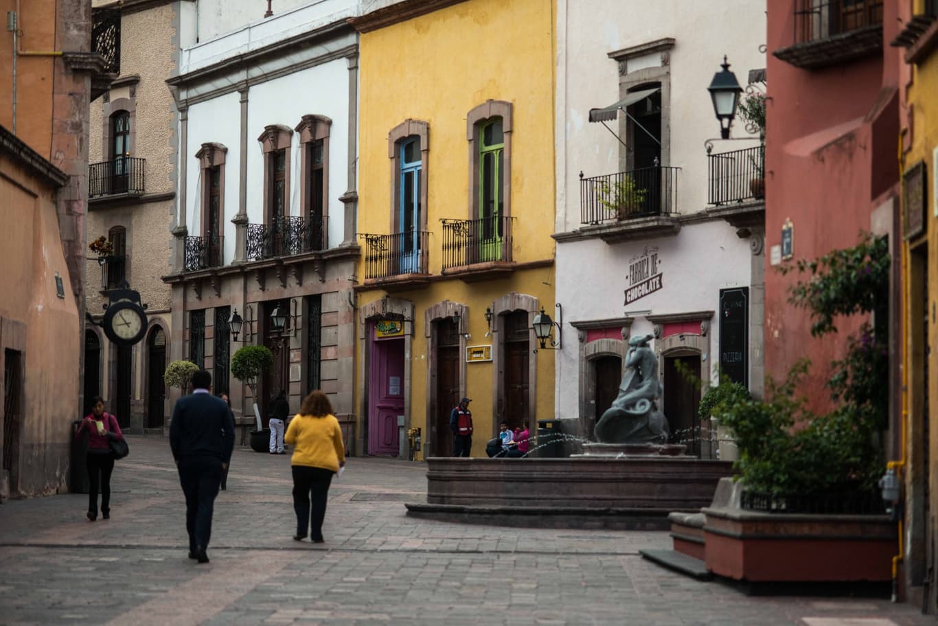 Fachadas del Centro Histórico queretano Fachadas del Centro Histórico queretano